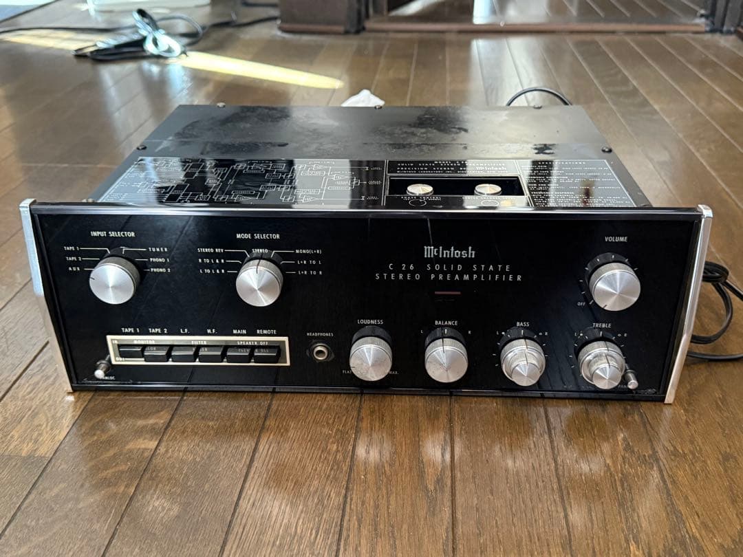 McIntosh C26 アンプ 本体