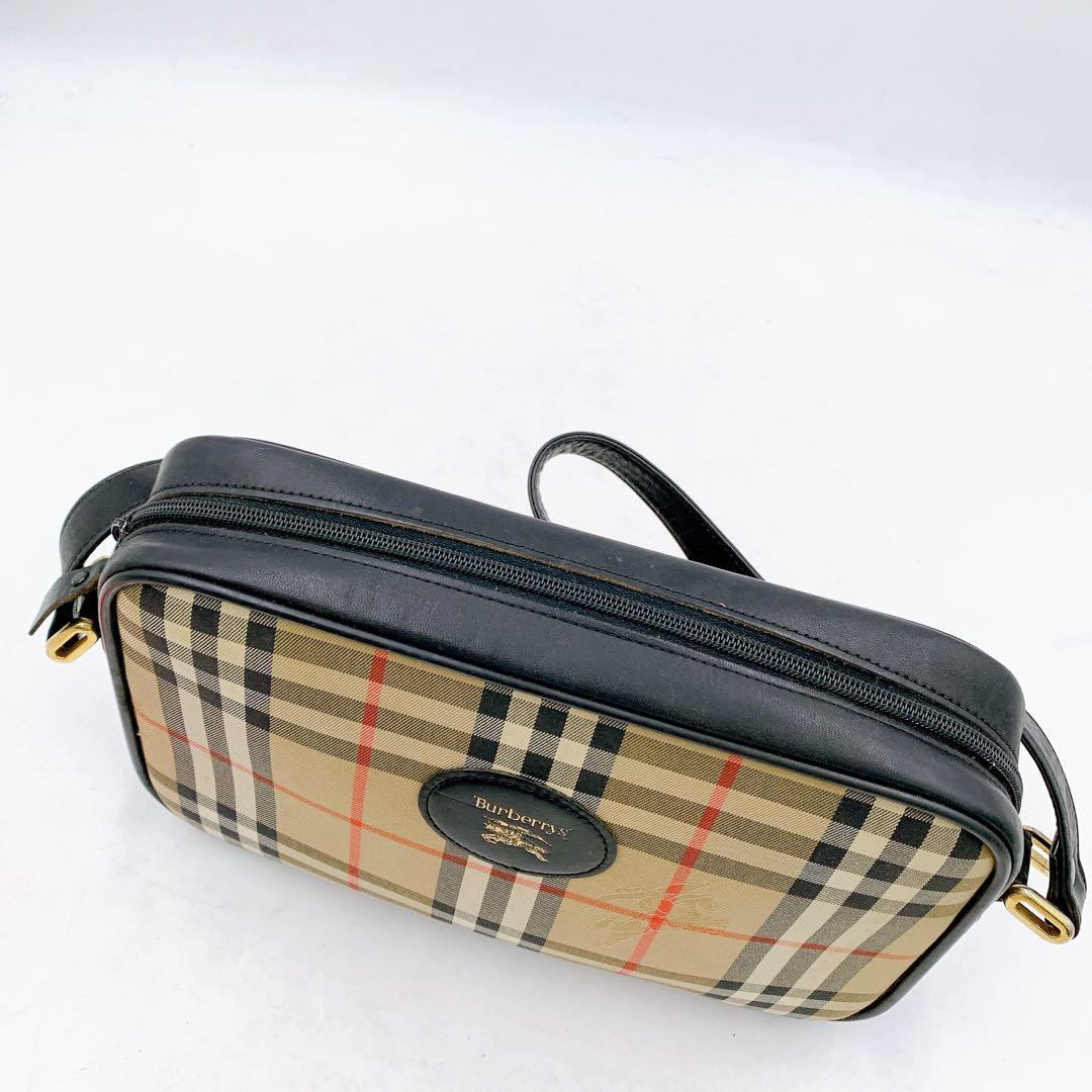 9A41 希少 BURBERRY バーバリー ショルダーバッグ ノバチェック