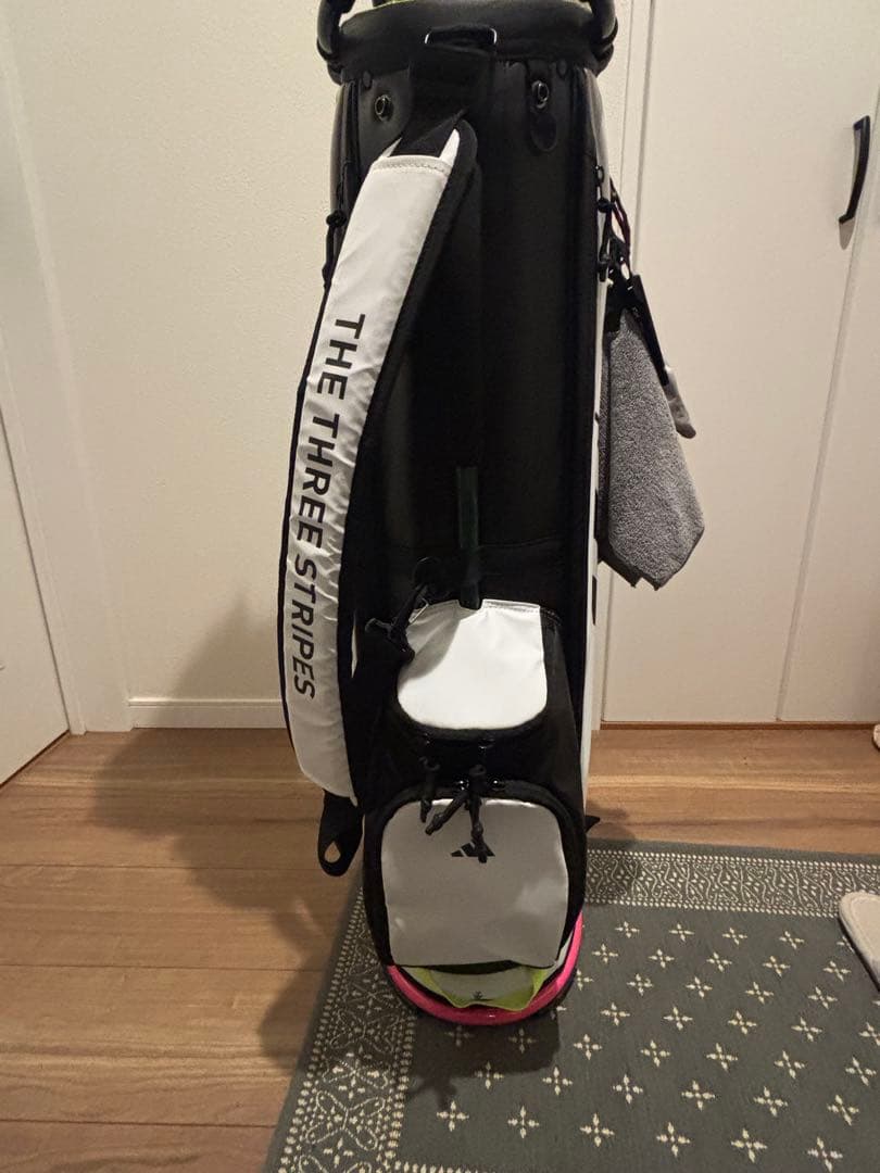 【ほぼ新品】アディダス コードカオス 軽量 キャディバッグ