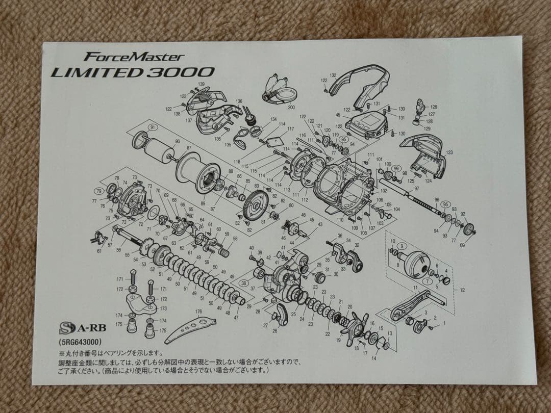 SHIMANO ForceMaster LIMITED 3000 電動リール