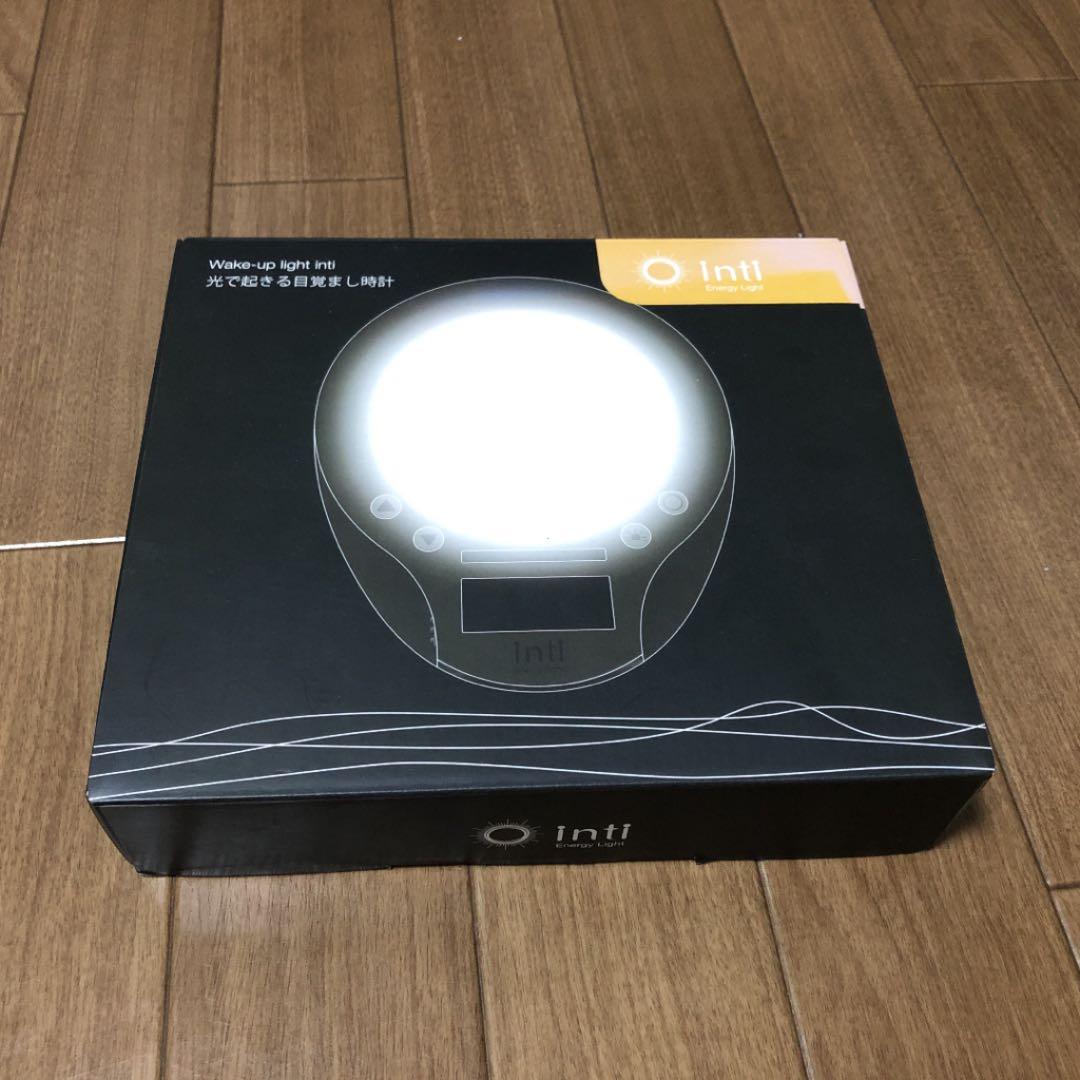 光で起きる目覚まし inti 4 energy light