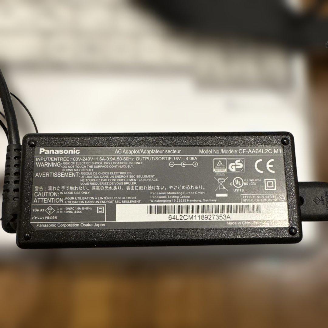 【整備済み品】 超軽量Panasonic Let's note CF-SZ6