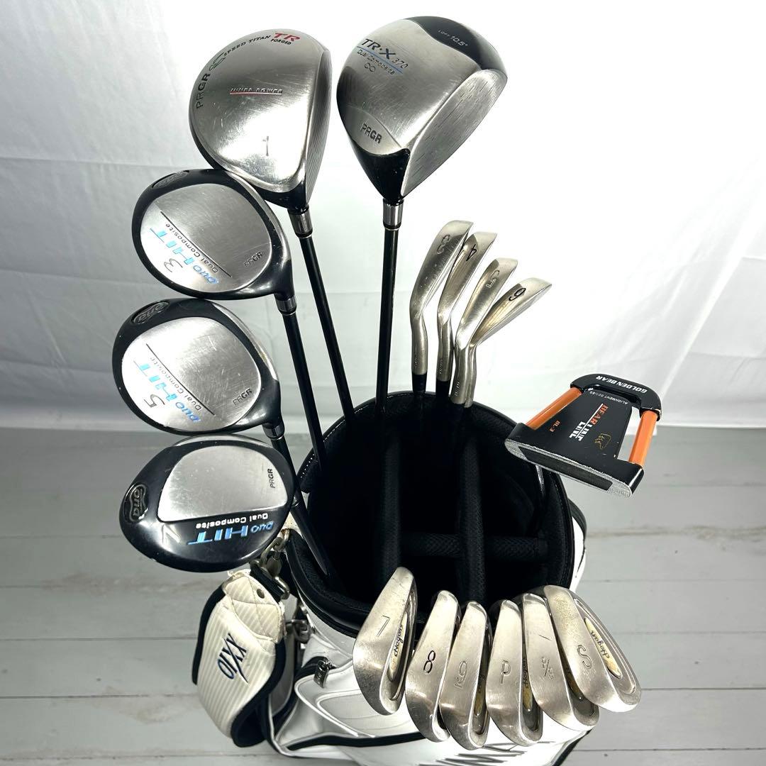 本格派 メンズゴルフクラブ 16本 フルセット ゴルフセット 豪華セット ホンマ