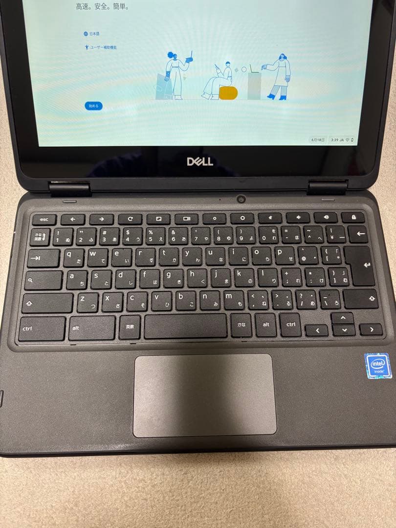 キーボード Google Chromebook 3100 2-in-1