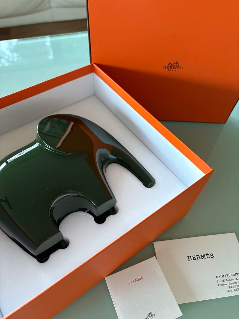 HERMES ペーパーウェイト　ラオ