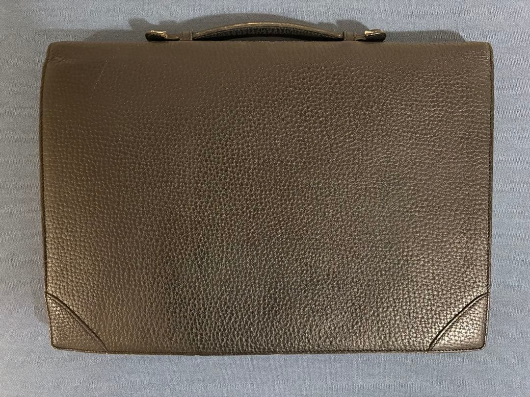 LOEWE ダークブラウン ビジネスバッグ