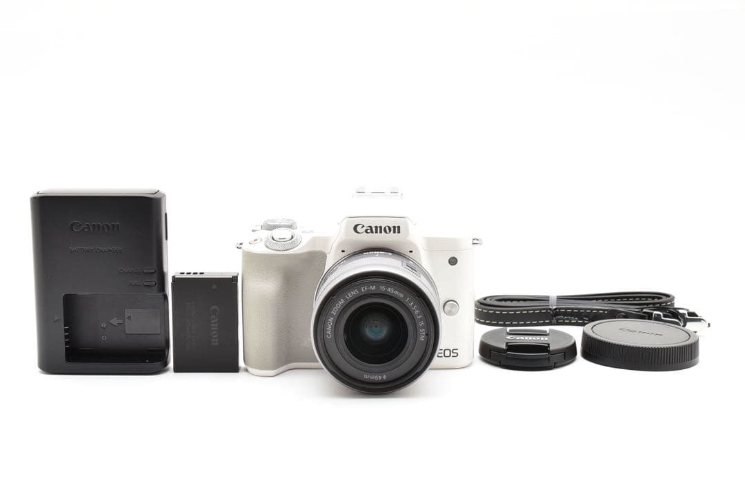 【美品】キヤノン CANON EOS KISS M EF-M 15-45mm