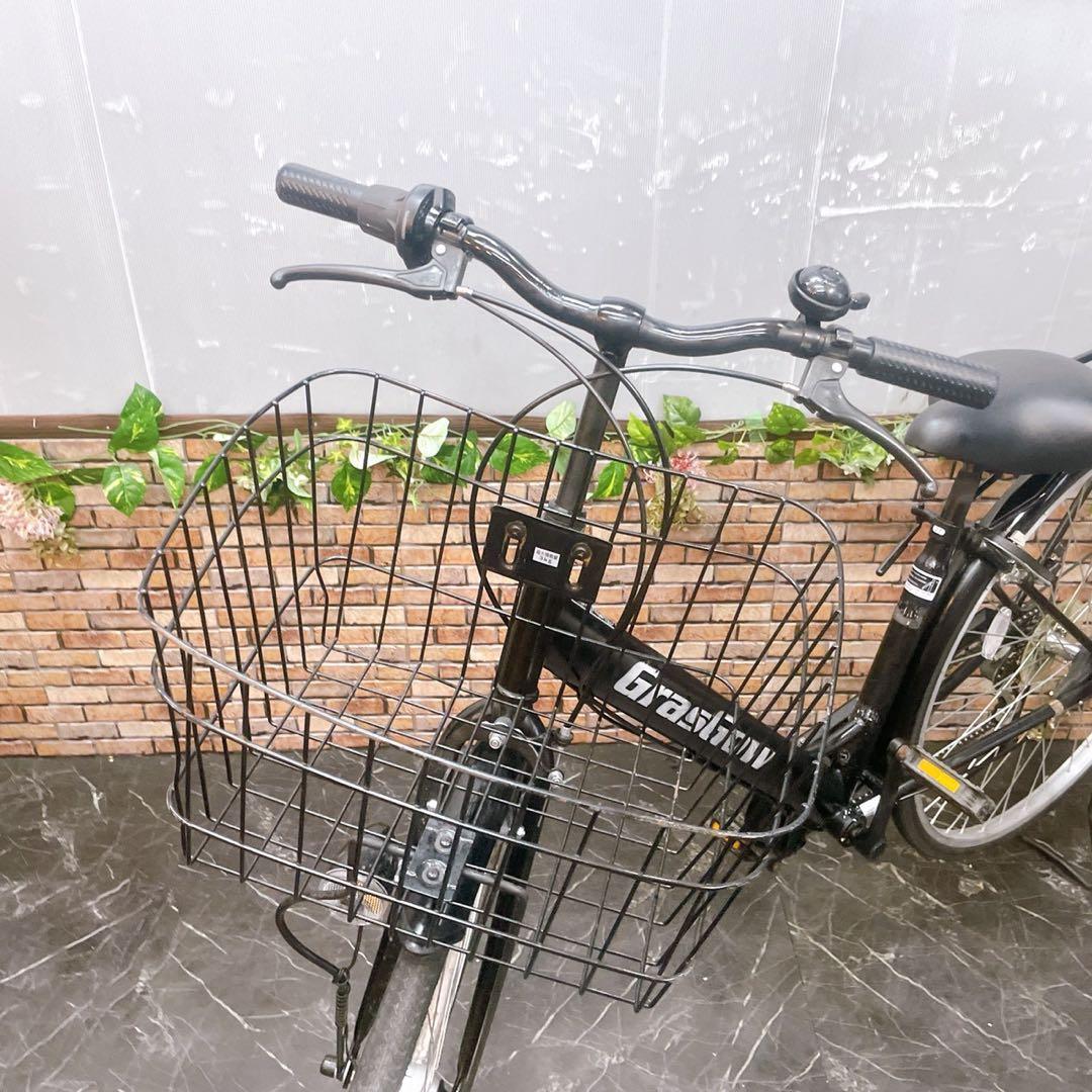 【42】一般車 シティー車 GrasGow ブラック 27インチ