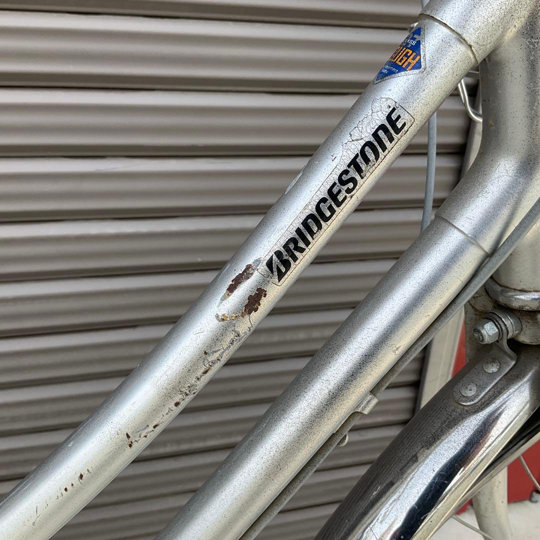 【前橋市内引渡し】27インチ自転車 5段変速/カゴ/鍵/オートライト付き