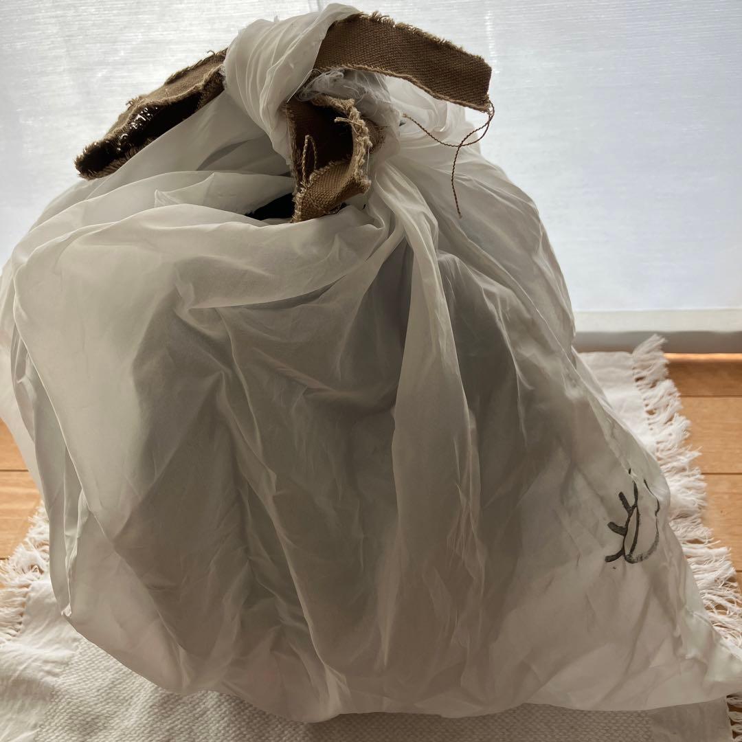 eb・a・gos エバゴス レザーカゴbag ショルダー付き