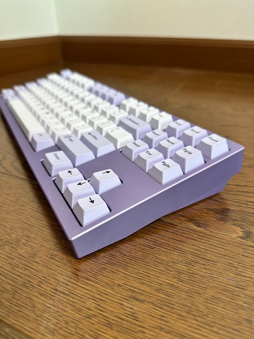 geoworks f2-84 + gmk lavender 自作キーボード