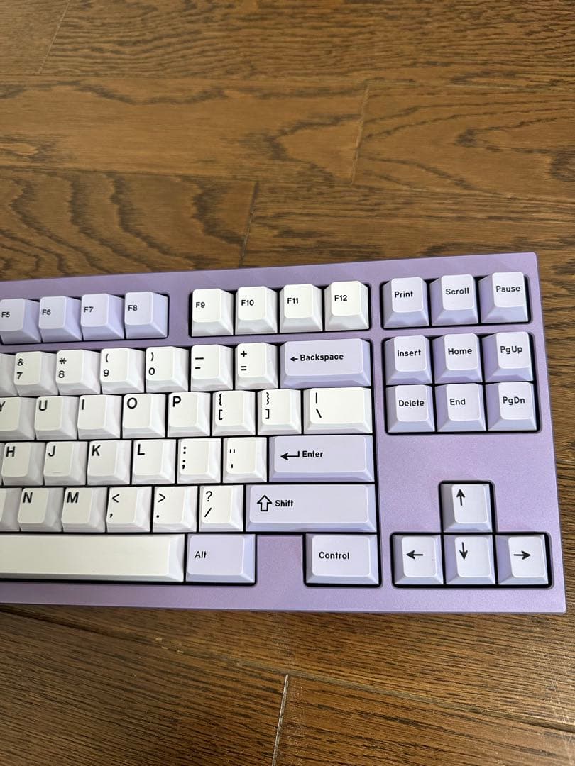 geoworks f2-84 + gmk lavender 自作キーボード