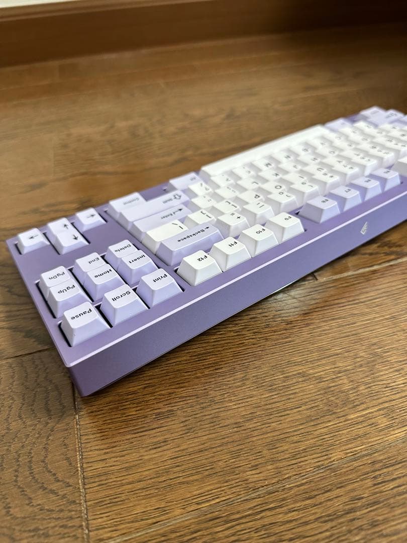 geoworks f2-84 + gmk lavender 自作キーボード