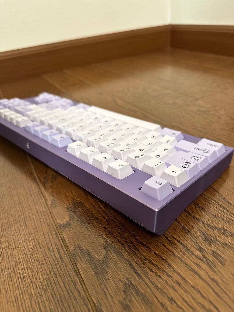 geoworks f2-84 + gmk lavender 自作キーボード