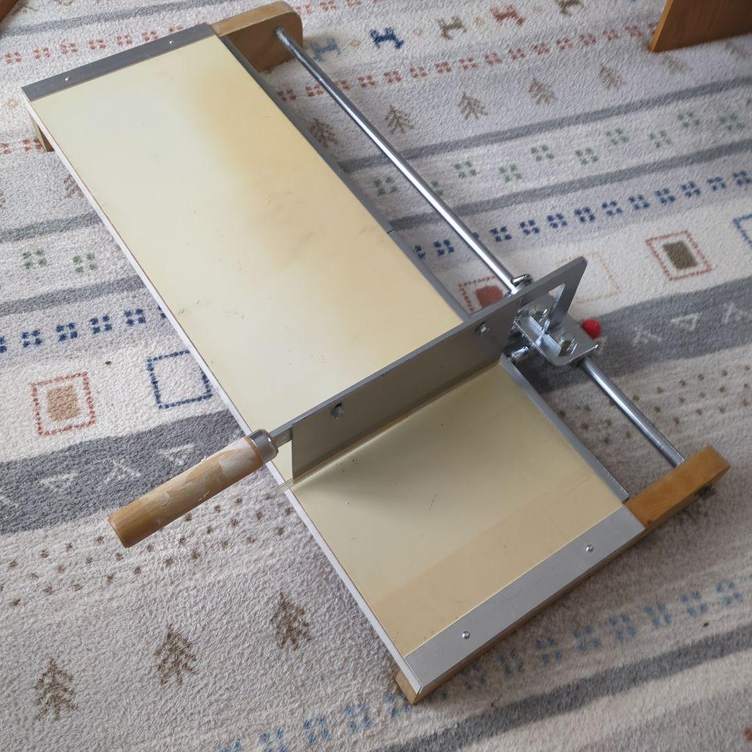 大型麺切りカッター　麺切り包丁　900mm×270mm