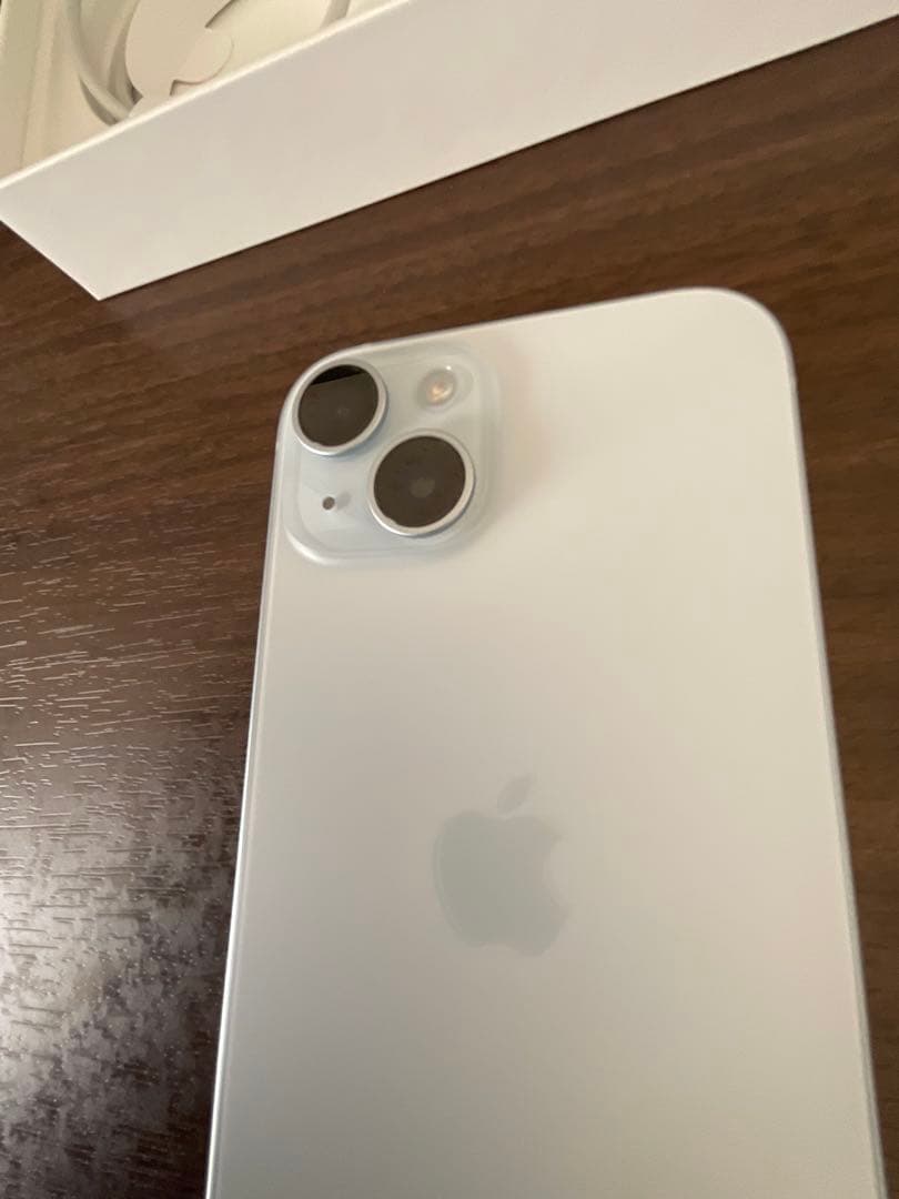 ヒ*読様 Apple iPhone15 128GB ブルー