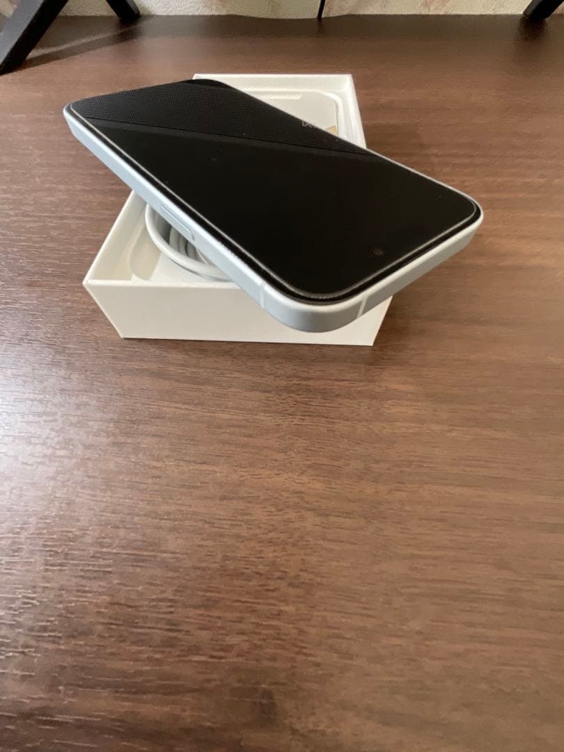 ヒ*読様 Apple iPhone15 128GB ブルー