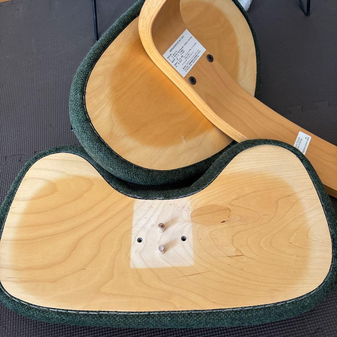 rybo チェア　サカモト　赤カバーつき❶