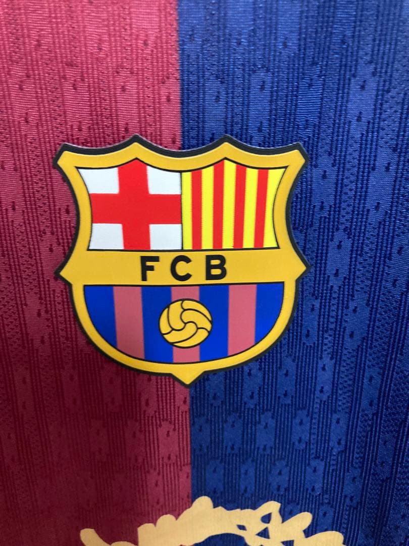 24-25 バルセロナ✕トラビス コラボ ユニフォーム（H）