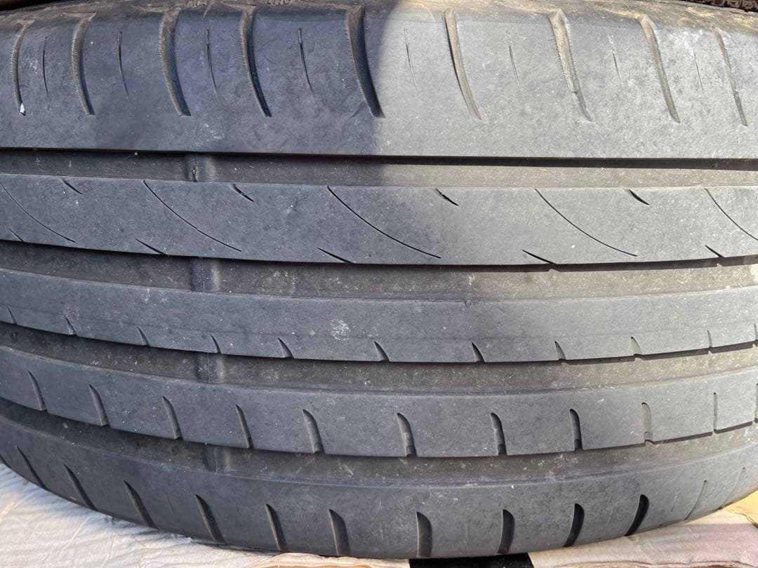 work 19インチ　タイヤホイールセット　7.5j 8j 5穴　114.3