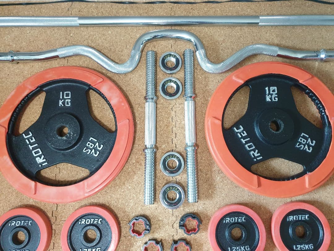 IROTEC 合計100kg以上 ウェイトセット 狛江市引き取り