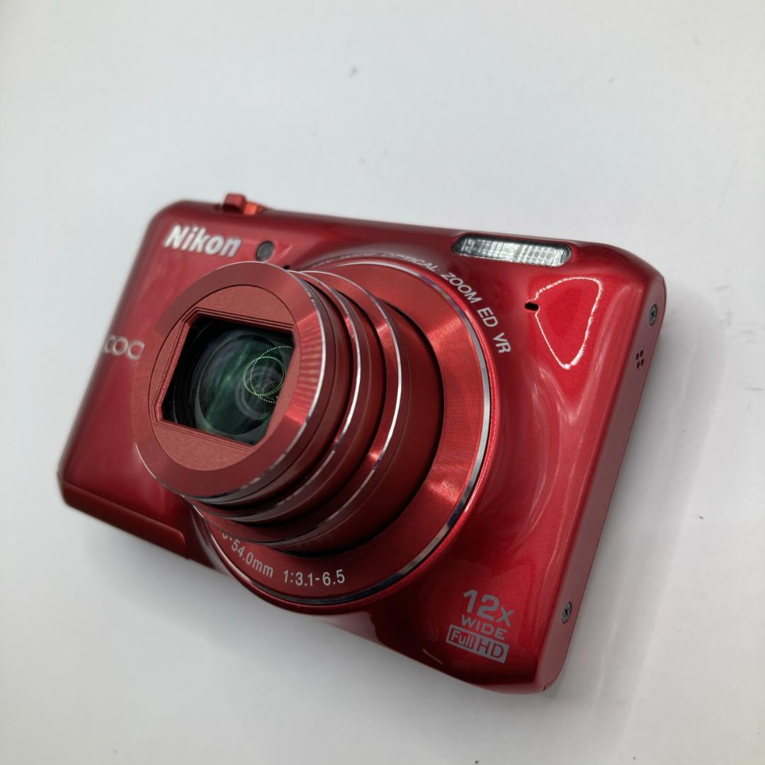 Nikon COOLPIX S6400 レッド デジタルカメラ コンデジ ニコン
