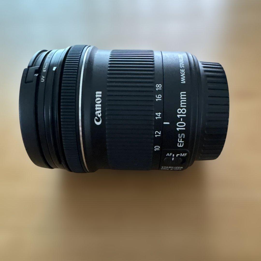 Canon EFS10-18mm F4.5-5.6 IS STM 広角レンズ