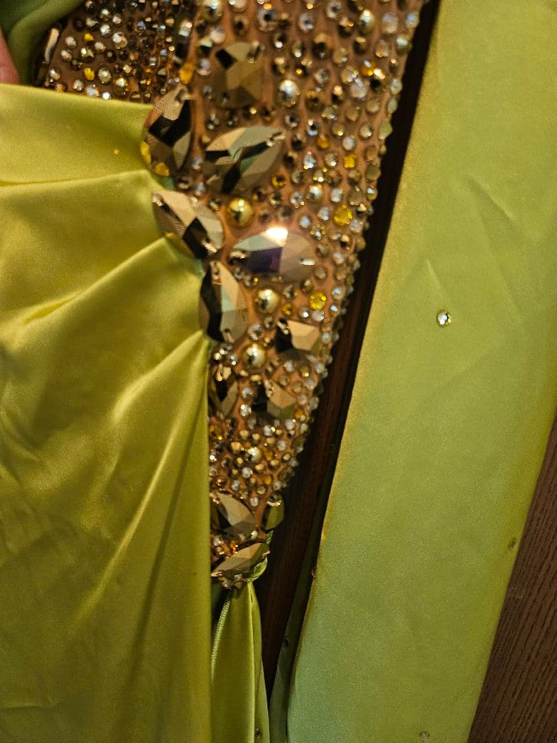 【新品未使用2025年10月購入】社交ダンス ラテンルンバ用ドレス（MLサイズ）