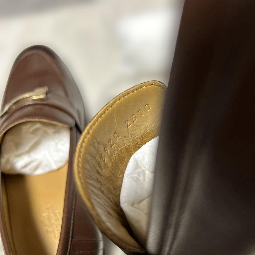 HERMES エルメス　革靴　モカシン　試着程度