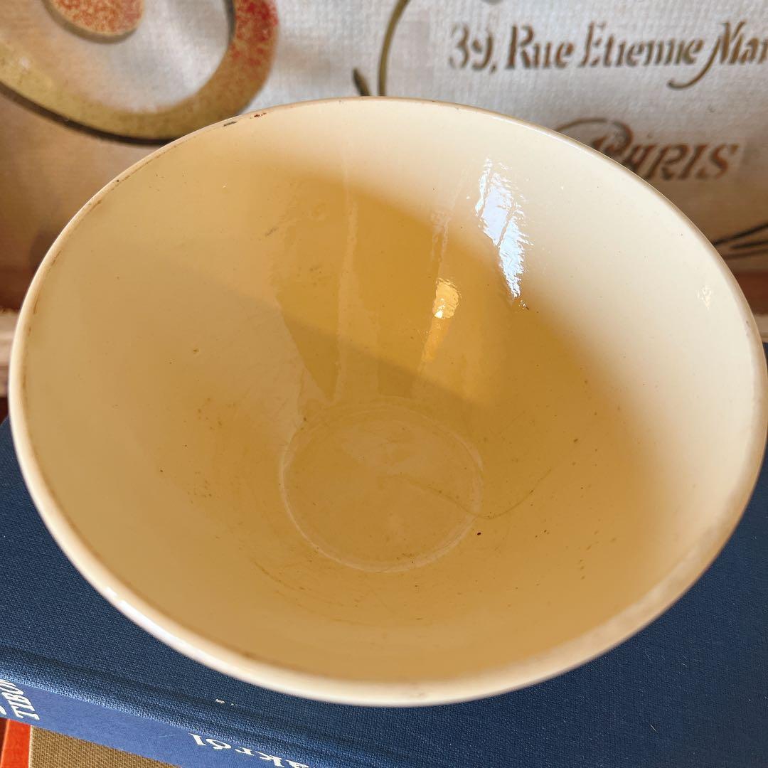 DIGOINサルグミンヌ　シックな花模様のカフェオレボウル