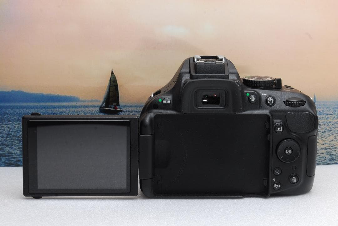 ⭐️高画質⭐️液晶360度回転⭐️自撮りOK⭐️Nikon D5200⭐️ダブルレンズ⭐️