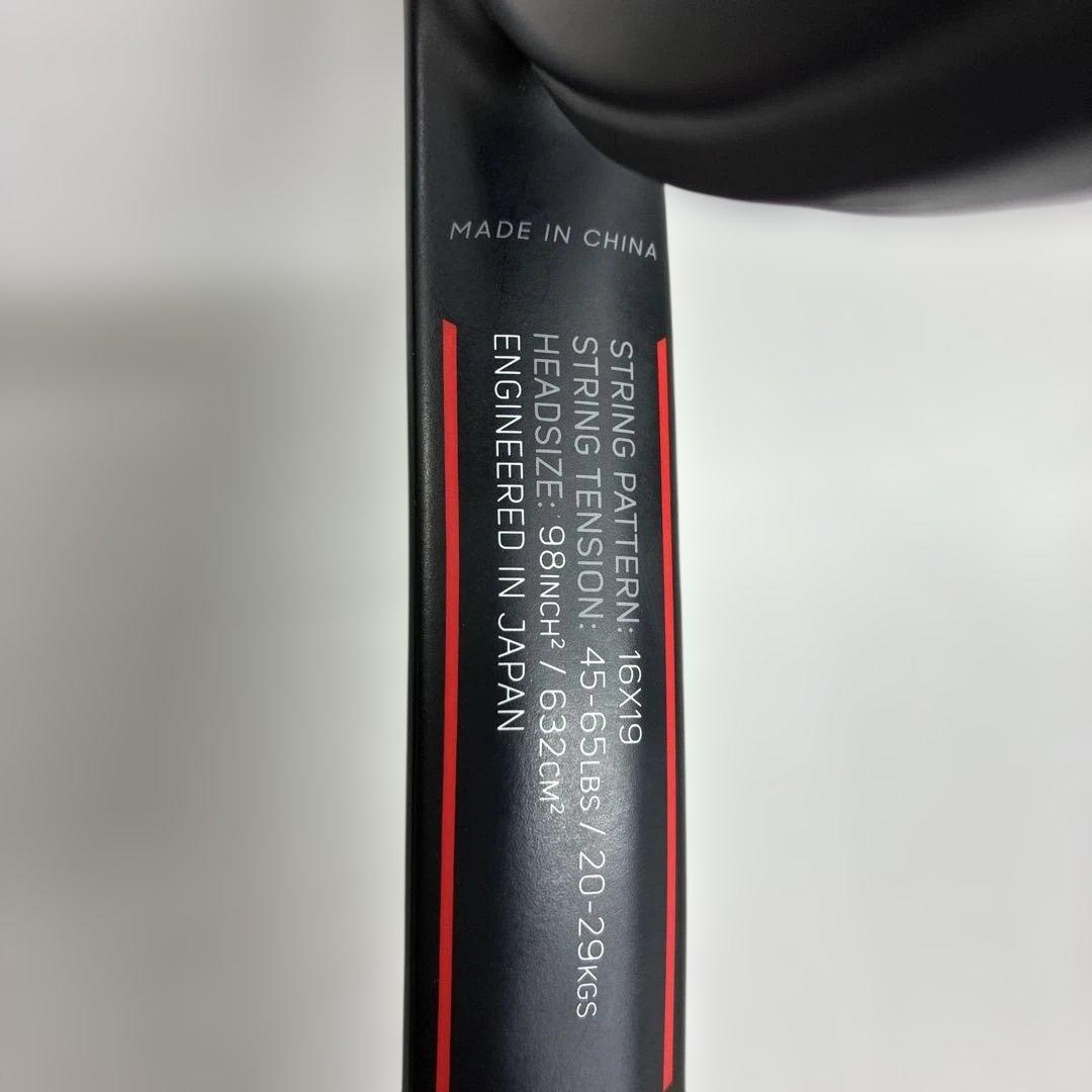 CX 200 テニスラケット 黒/赤