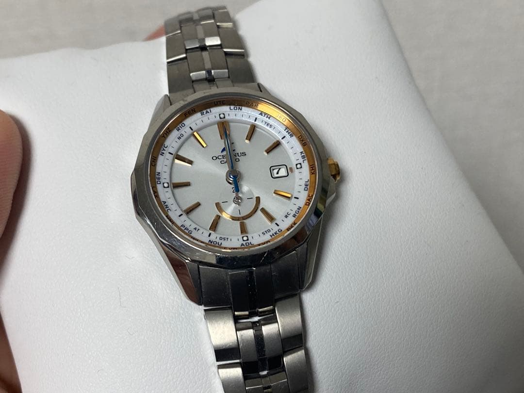 時計 CASIO OCEANUS OCW-S340-7AJF