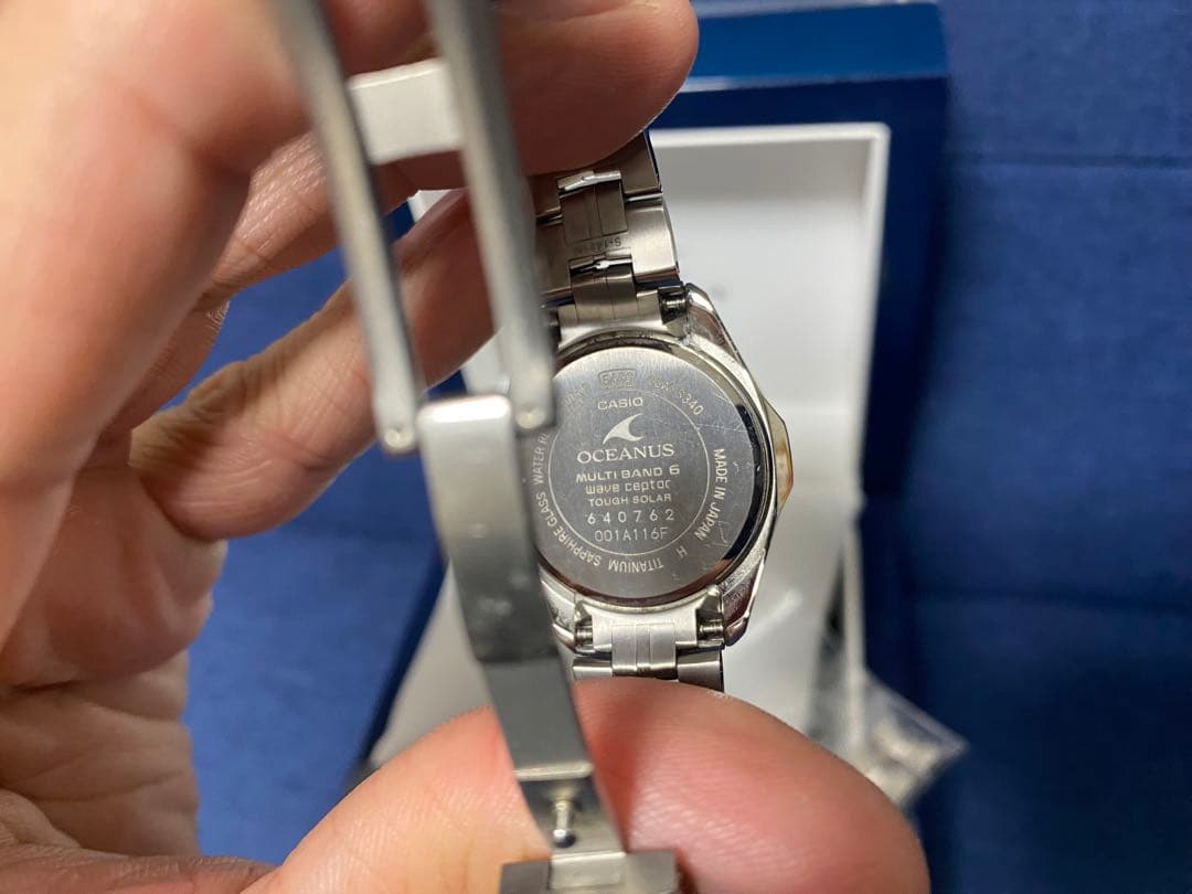 時計 CASIO OCEANUS OCW-S340-7AJF
