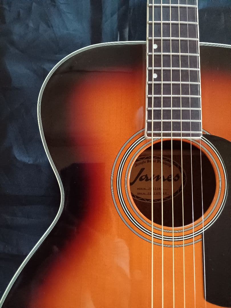 【送料込】【美品】James　島村楽器　トップ単板　整備済