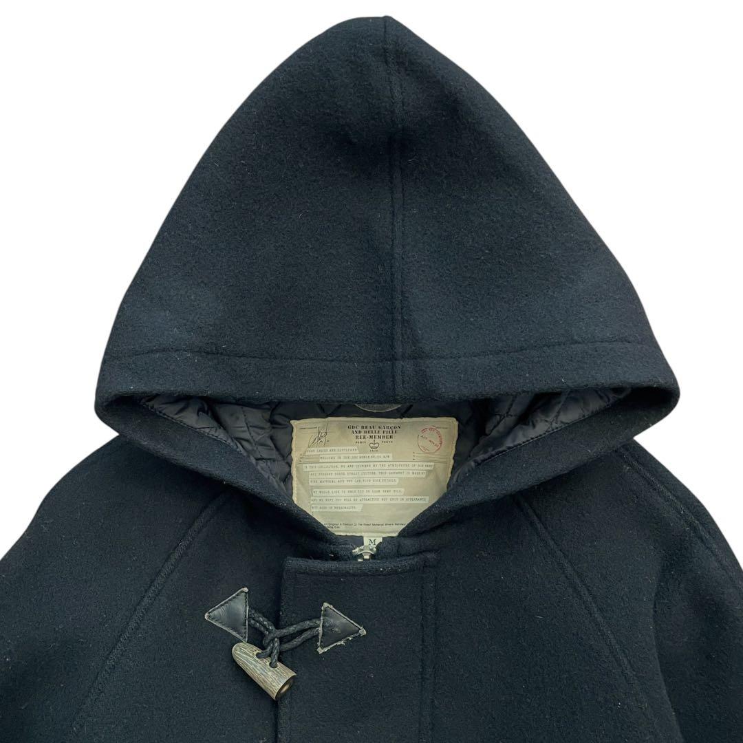 GDCジ-ディ-シ- 03s 日本製 ウール 中綿キルティング ダッフルコート