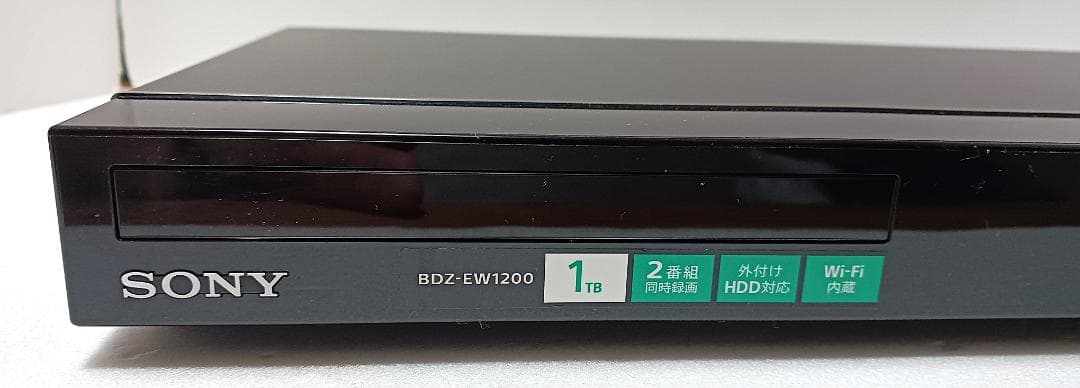 SONY ソニー BDZ-EW1200 ブルーレイ レコーダー HDD 1TB