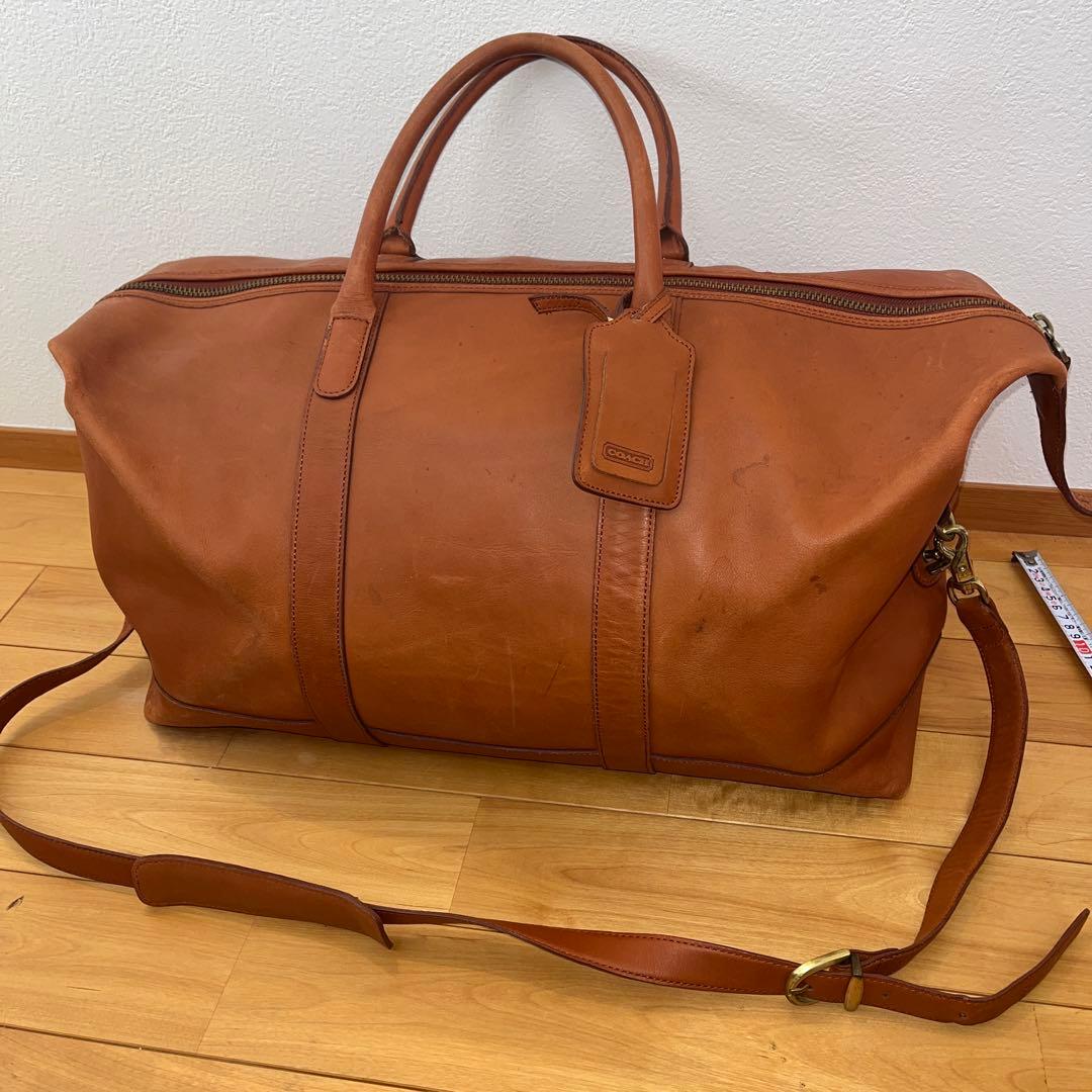 5000円引　COACH ボストンバッグ ブラウン