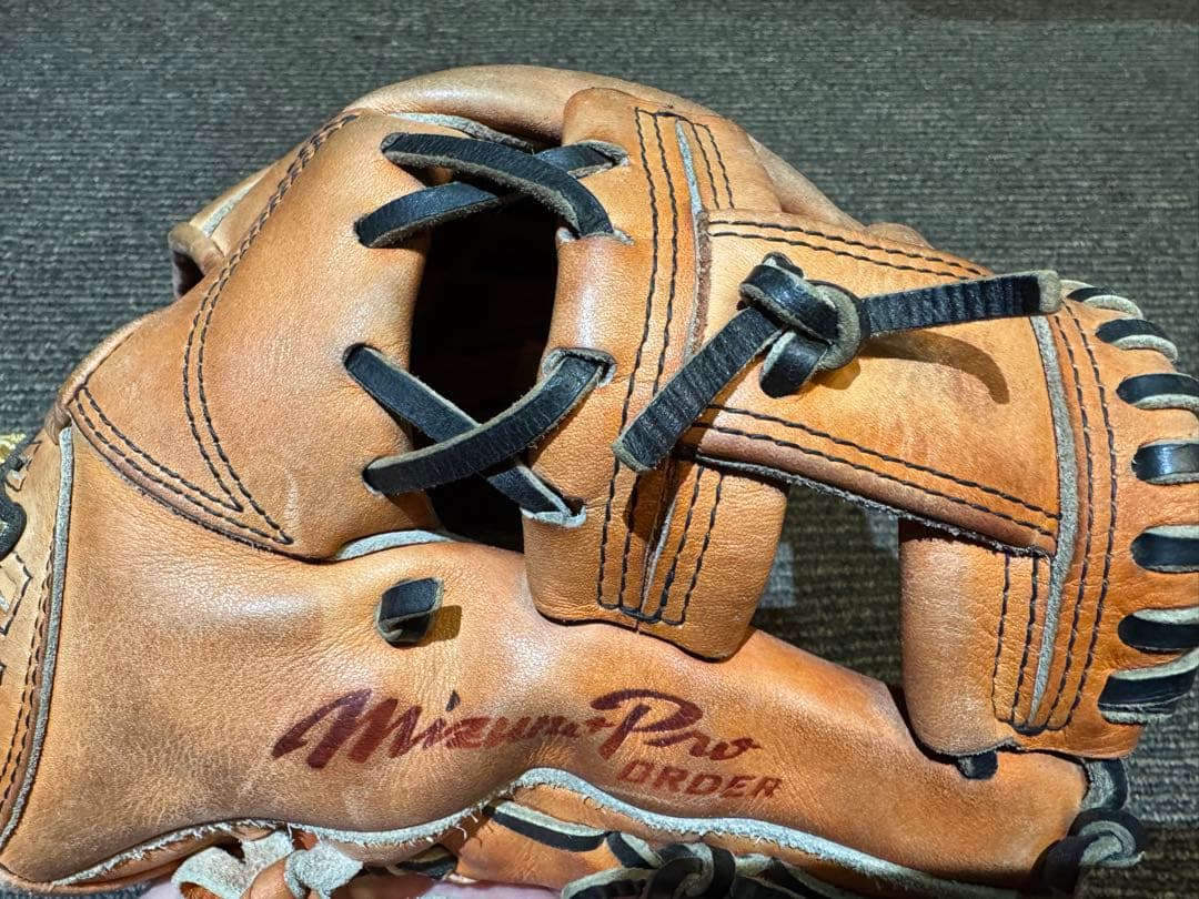 ミズノプロ　オーダー　グローブ　少年　軟式