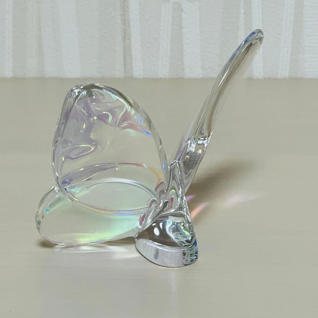 Baccarat バカラ ラッキーバタフライ イリゼクリア 置物 フィギュリン