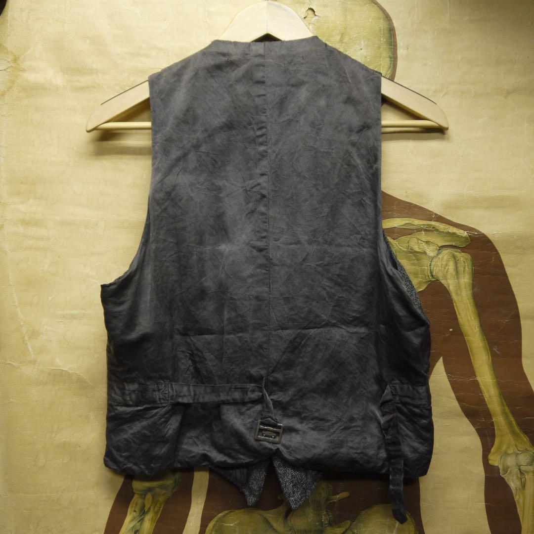 トップス ~1930's Euro Solide Buckle Dyed Vest