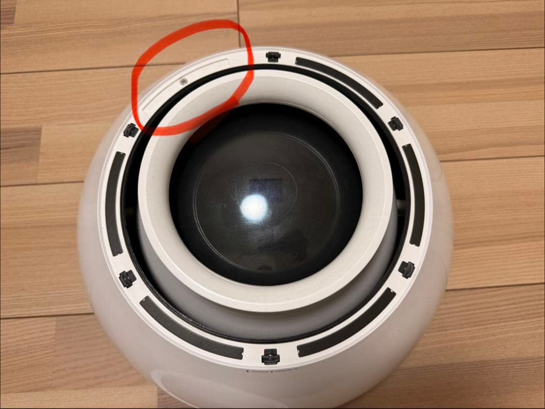 BALMUDA Rain Wi-Fiモデル 型番:ERN-1100UA-WK