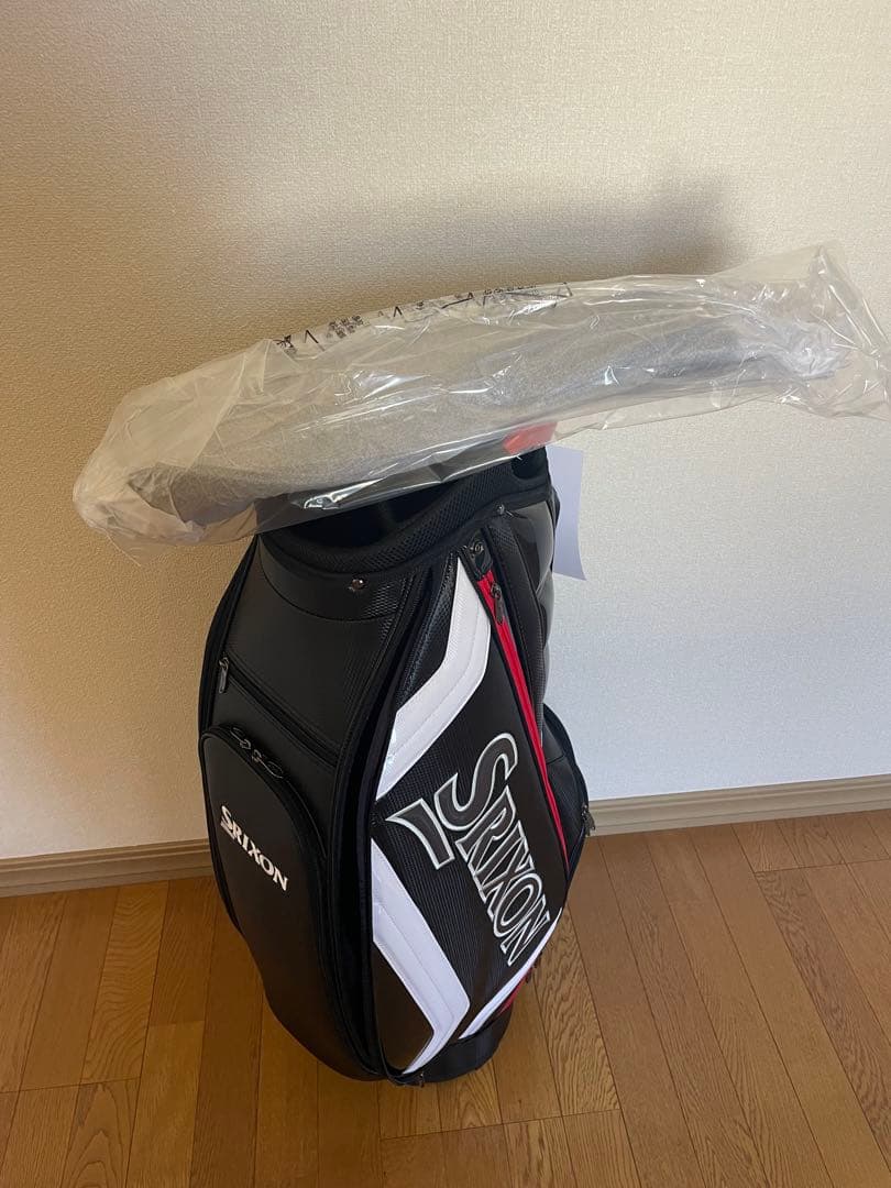 KTMさま　新品★Srixon 軽量キャディバッグ 黒/赤/白
