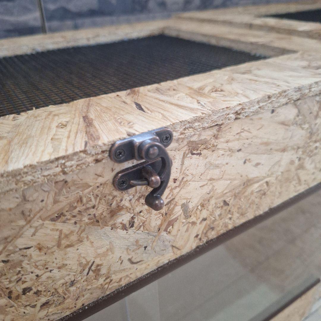 【本日まで】コスパ重視！OSB木製ケージ(未使用)2個セット