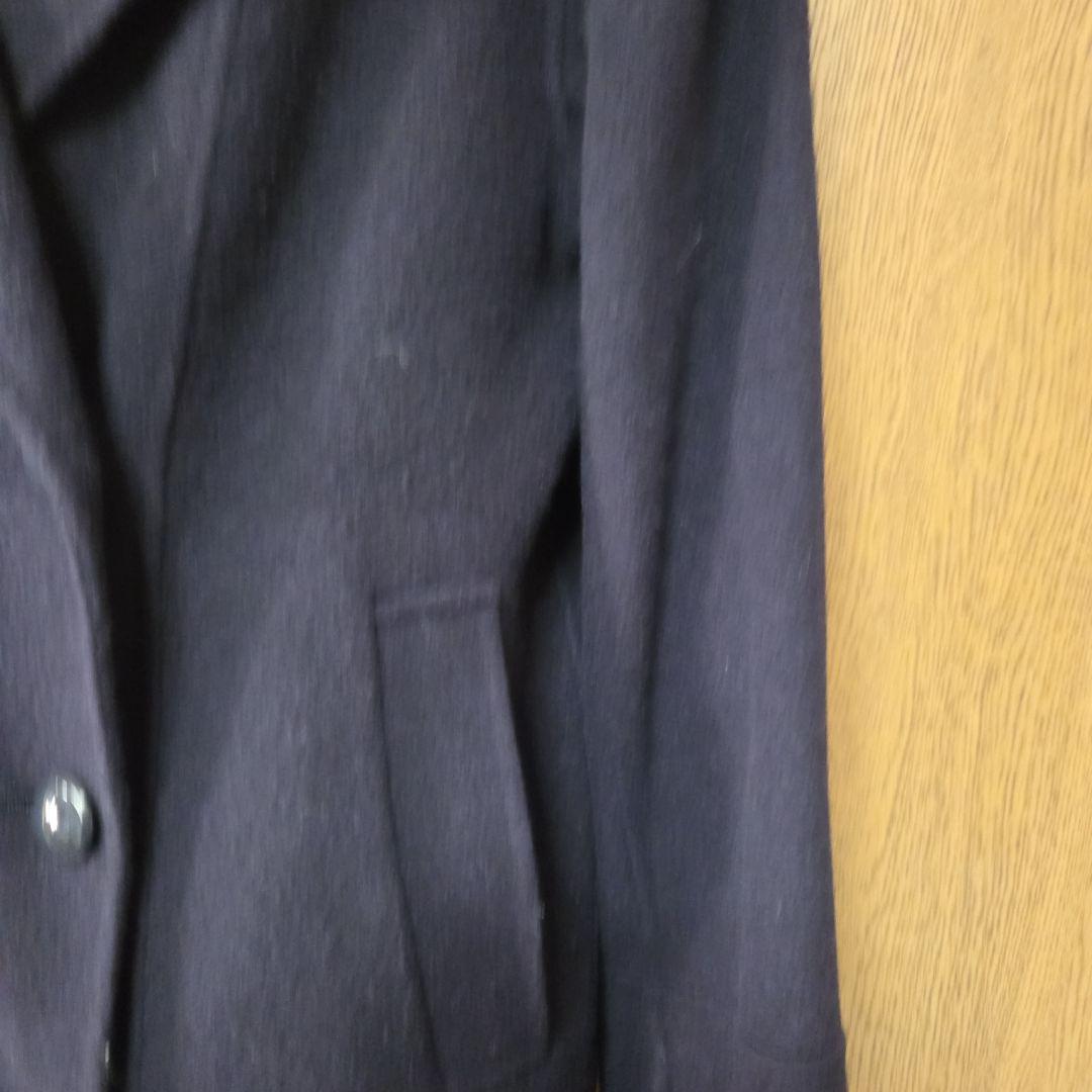 週末SALE‼️極美品！ANAYI 柔らか紺色Pコート　クリーニング済