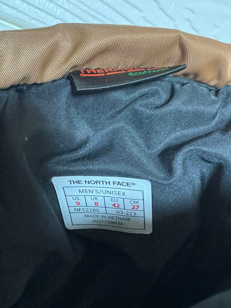 THE NORTH FACE 防水ショートブーツ 27cm スノーNF52280