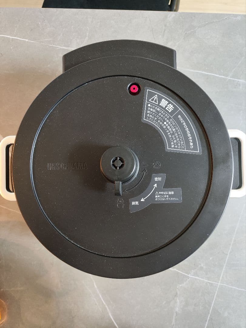 アイリスオーヤマ 電気圧力鍋 4.0L 黒