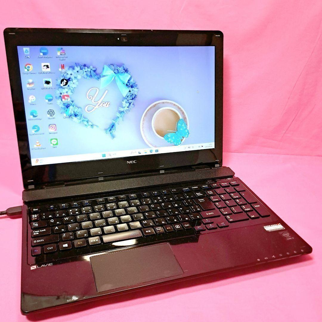 G62 すぐ使える設定済 NECノートパソコン Windows11 Lavie