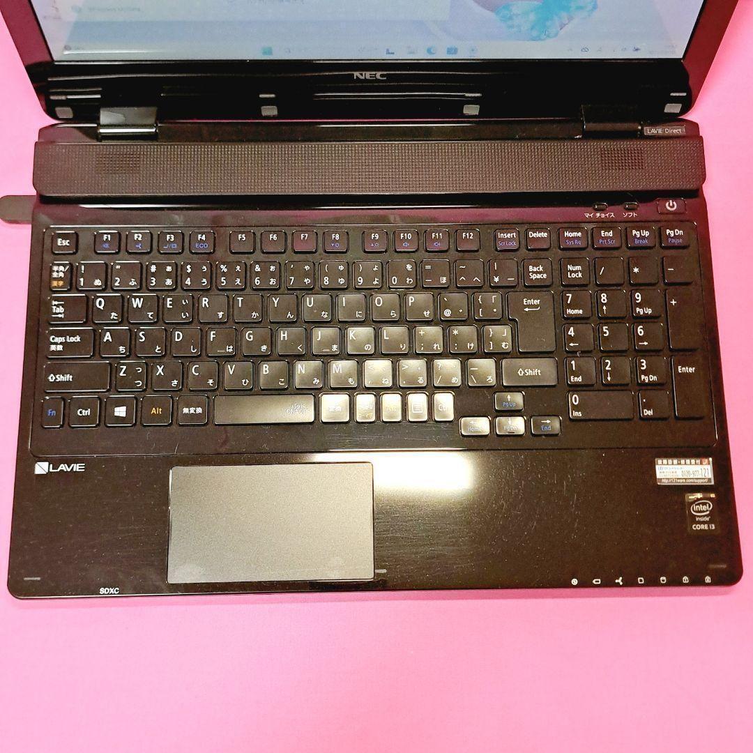 G62 すぐ使える設定済 NECノートパソコン Windows11 Lavie