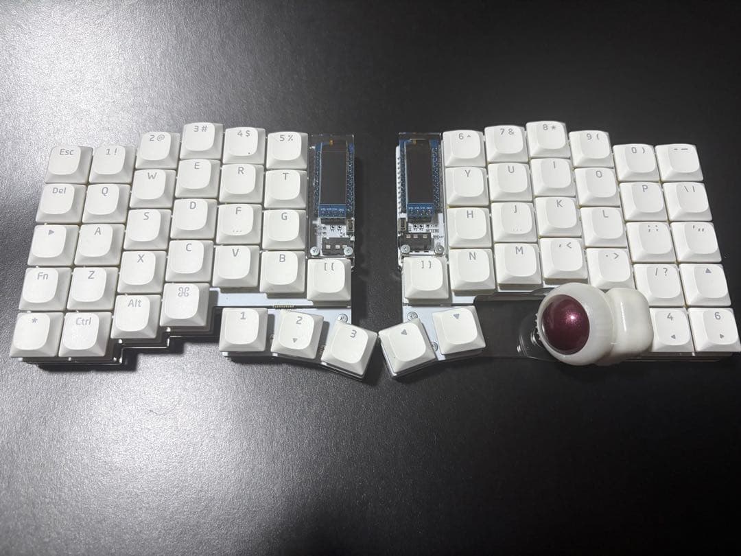 keyball 61 ランディング　フルセット